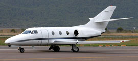 Rent a Falcon 100 for private flight